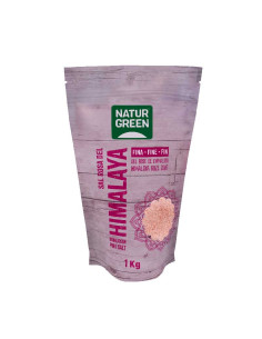Sal rosa del Himalaya fina 1kg Naturgreen